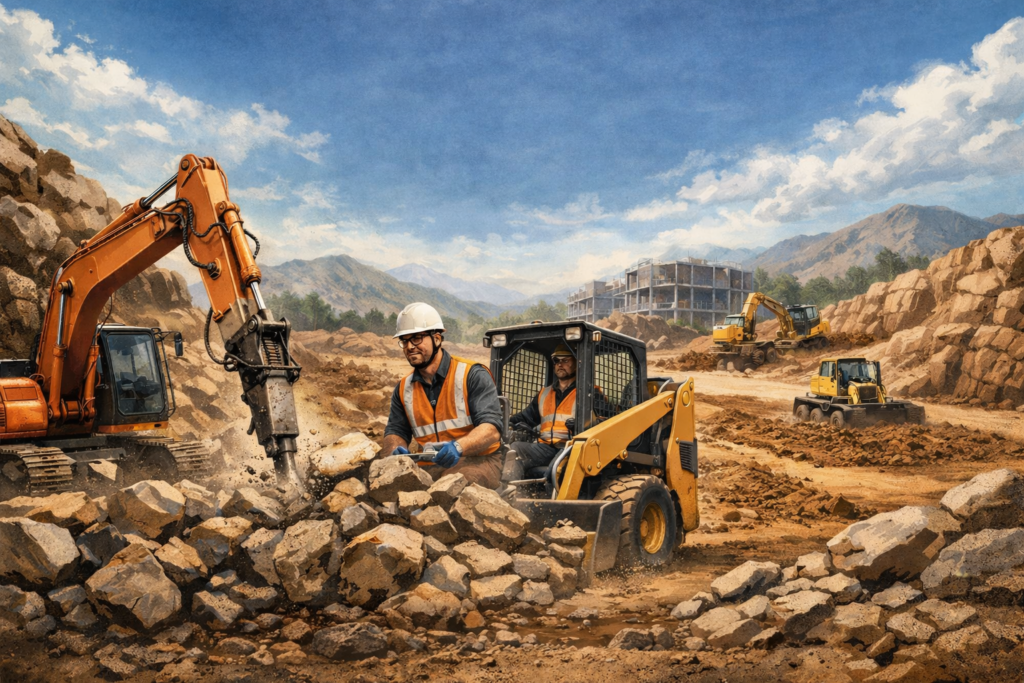 Excavation Services Make Rocky